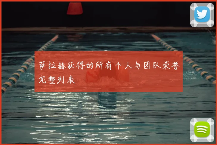 萨拉赫获得的所有个人与团队荣誉完整列表